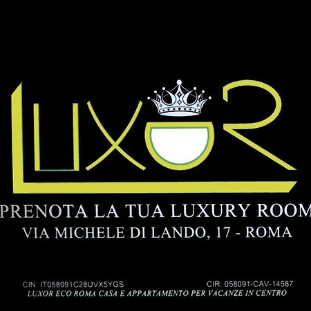 Luxor Eco Roma Casa E Appartamento Per Vacanze In Centro Piazza Bologna, Colosseo, Piazza Di Spagna, Vaticano, San Pietro, Sapienza, Fontana Di Trevi, Piazza Navona, Trastevere, Tiburtina, Termini, Aeroporto Exterior foto